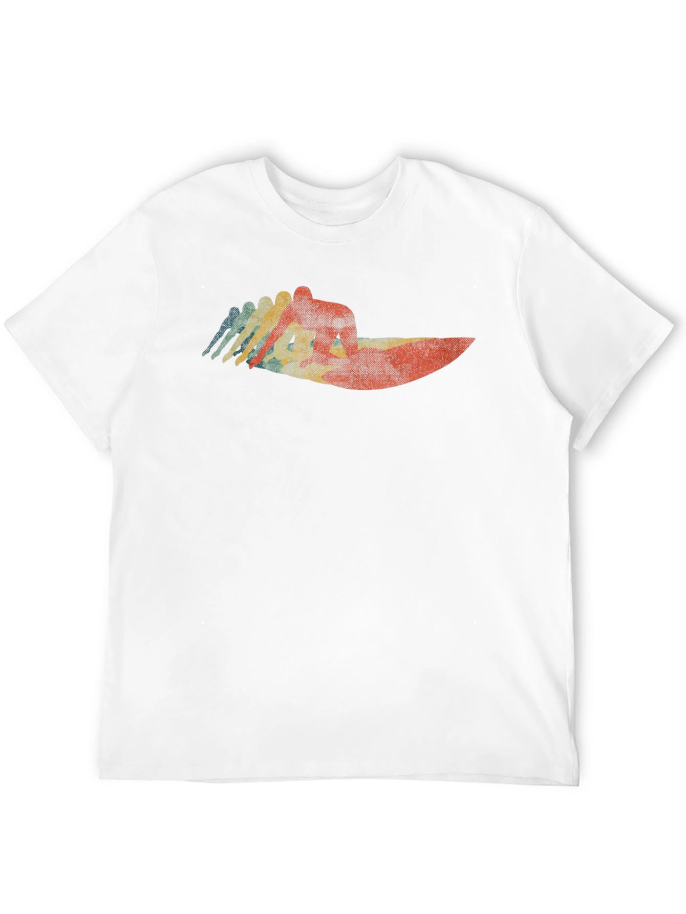 Retro Surfer T-Shirt - Black Cotton Tee
