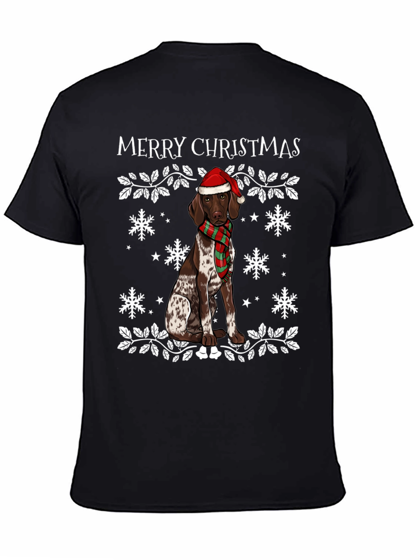 Merry Christmas Dog T-Shirt