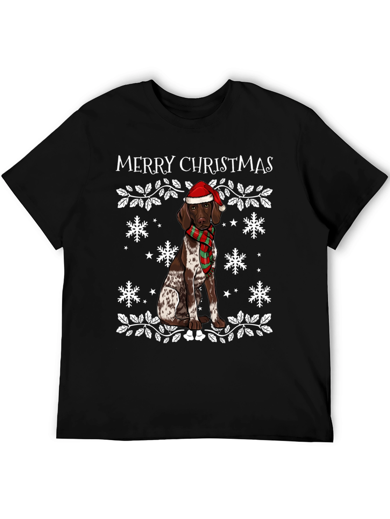Merry Christmas Dog T-Shirt