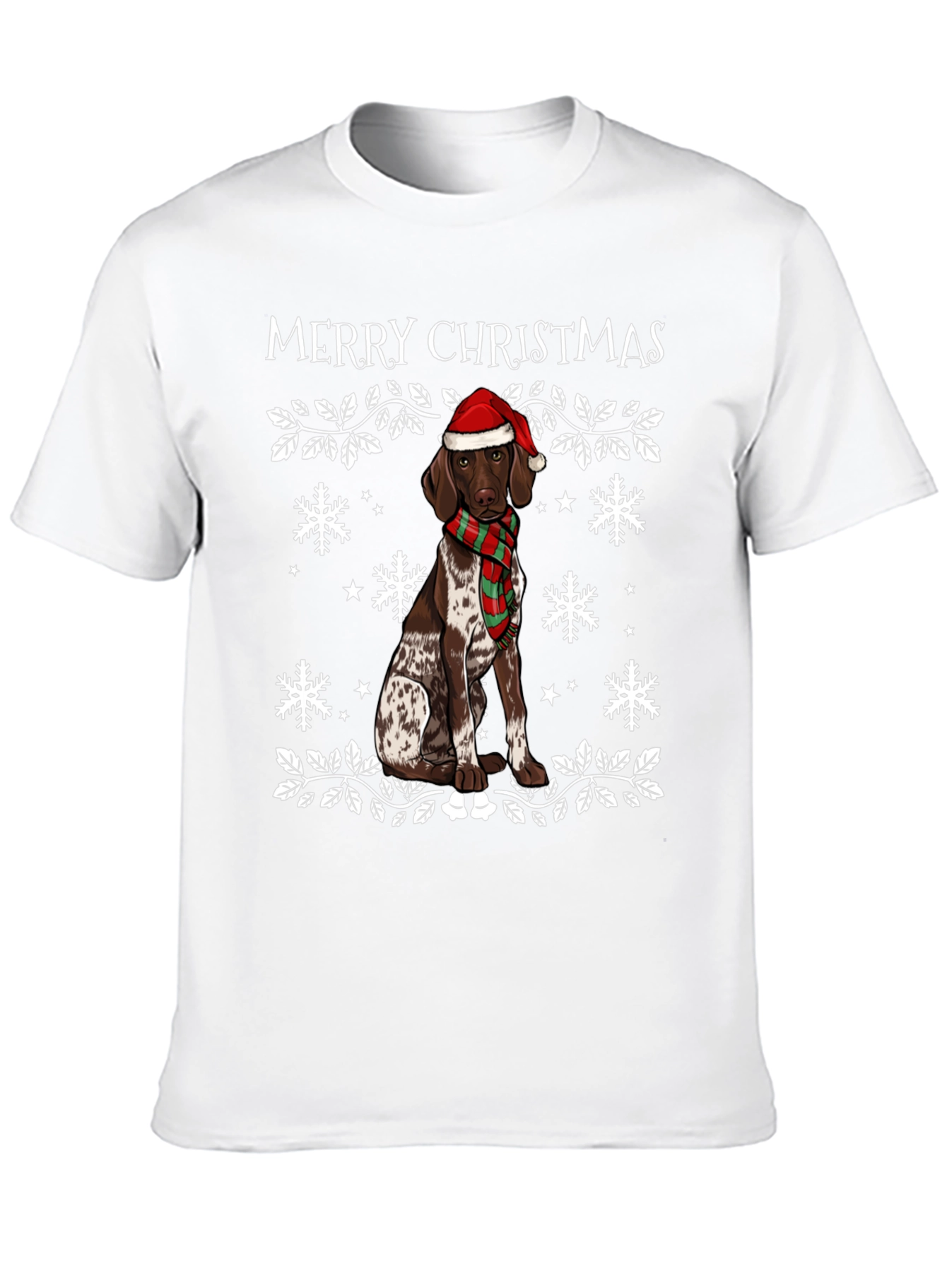 Merry Christmas Dog T-Shirt