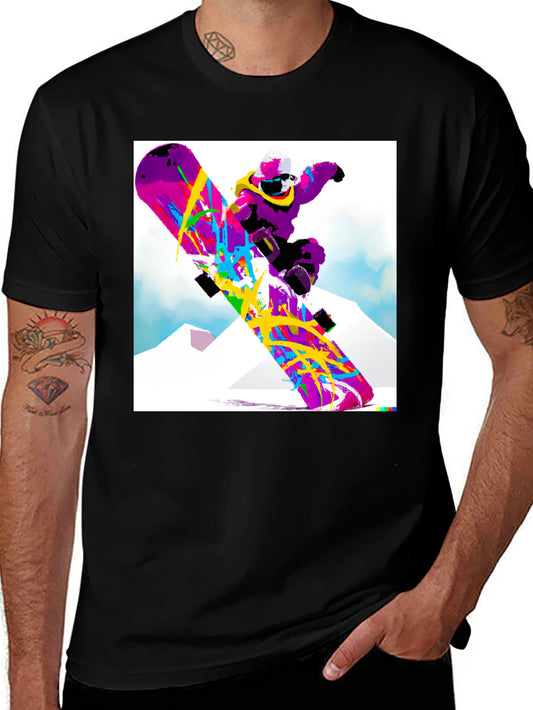Snowboard Graphic Tee - Ride in Style!