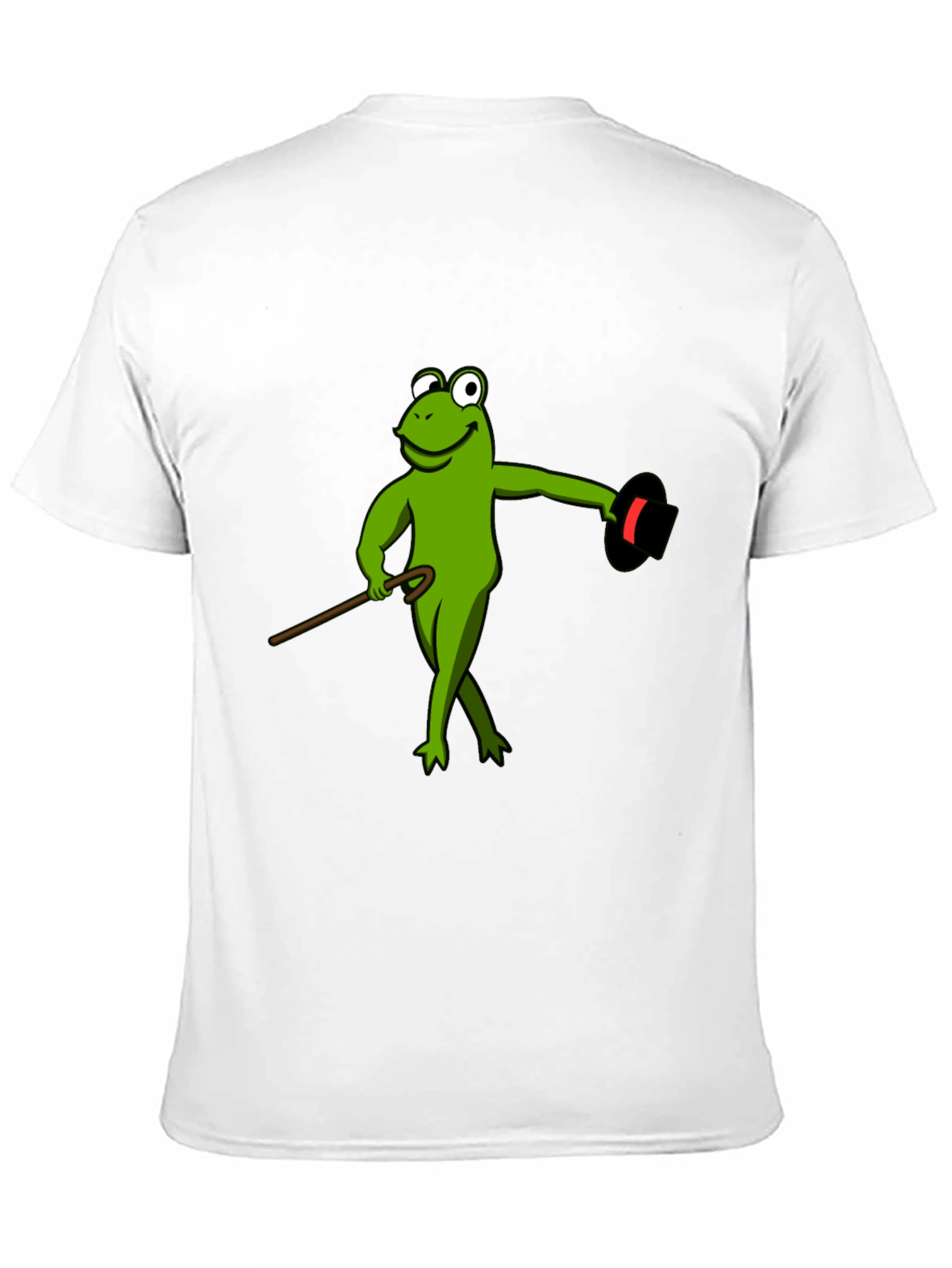 Frog Magician T-Shirt - Sleek Black Cotton Tee