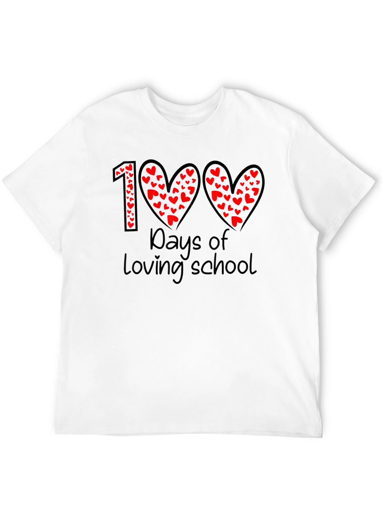 100 Days of Loving School T-Shirt
