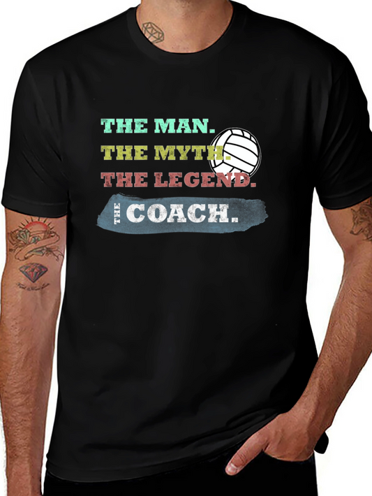 The Coach Volleyball Graphic Tee