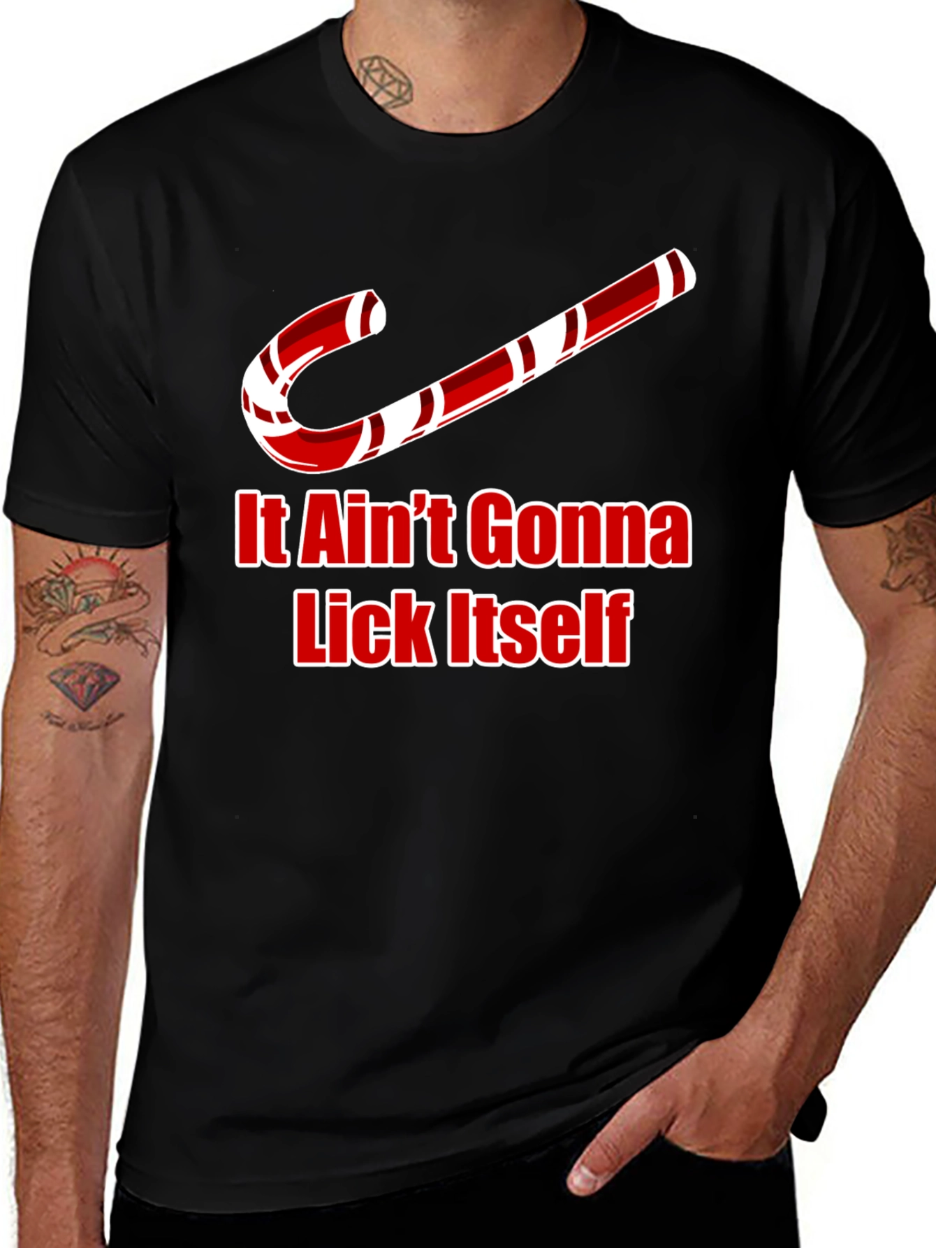 It Aint Gonna Lick Itself Christmas T-Shirt