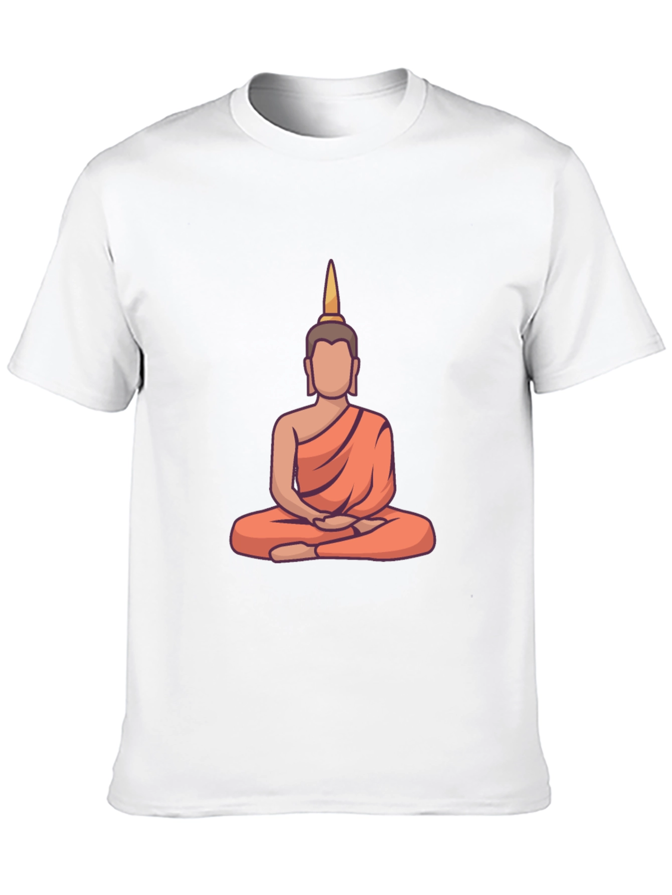 Buddha Graphic Tee - Relaxed Fit Black T-Shirt