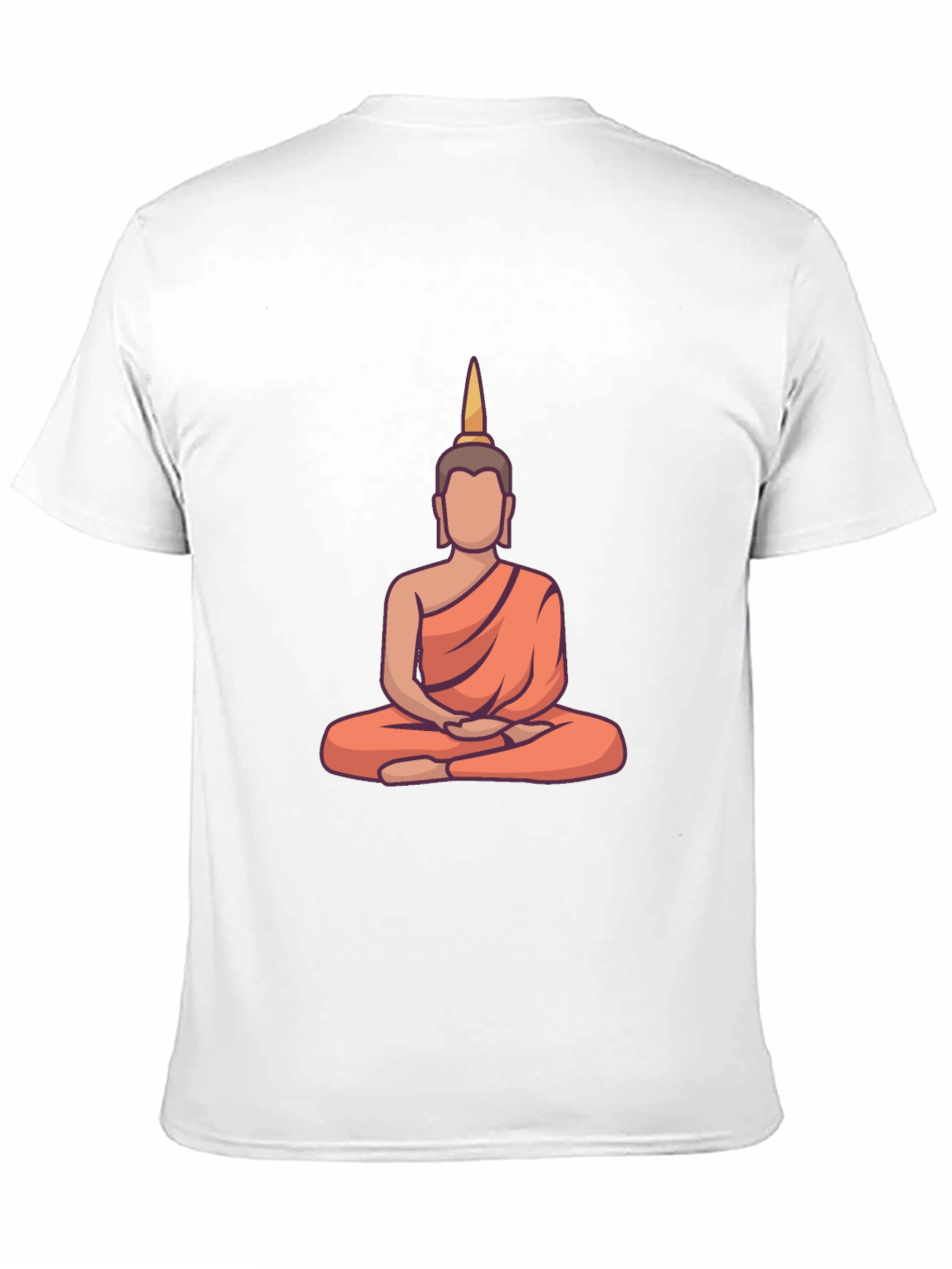 Buddha Graphic Tee - Relaxed Fit Black T-Shirt