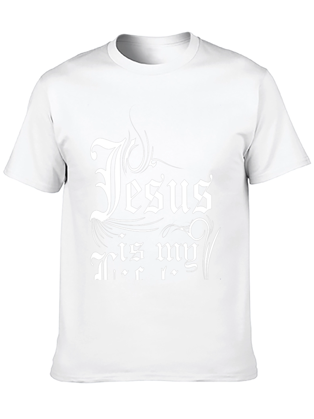 Jesus is my... T-Shirt - Black
