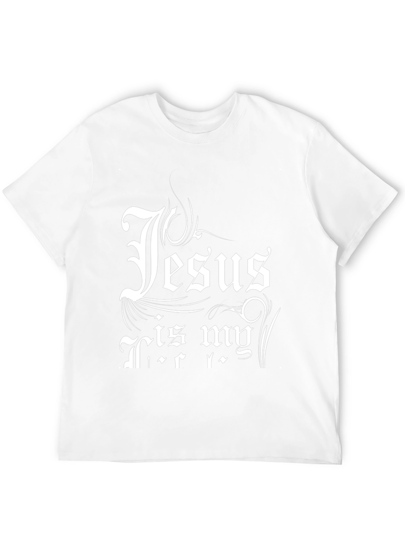 Jesus is my... T-Shirt - Black