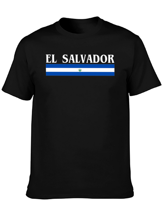 El Salvador Flag T-Shirt - National Pride Tee