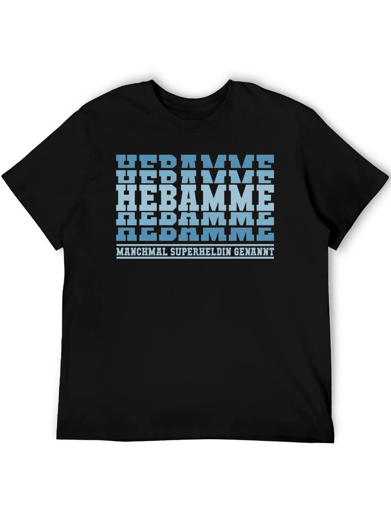 Midwife Superhero German T-Shirt