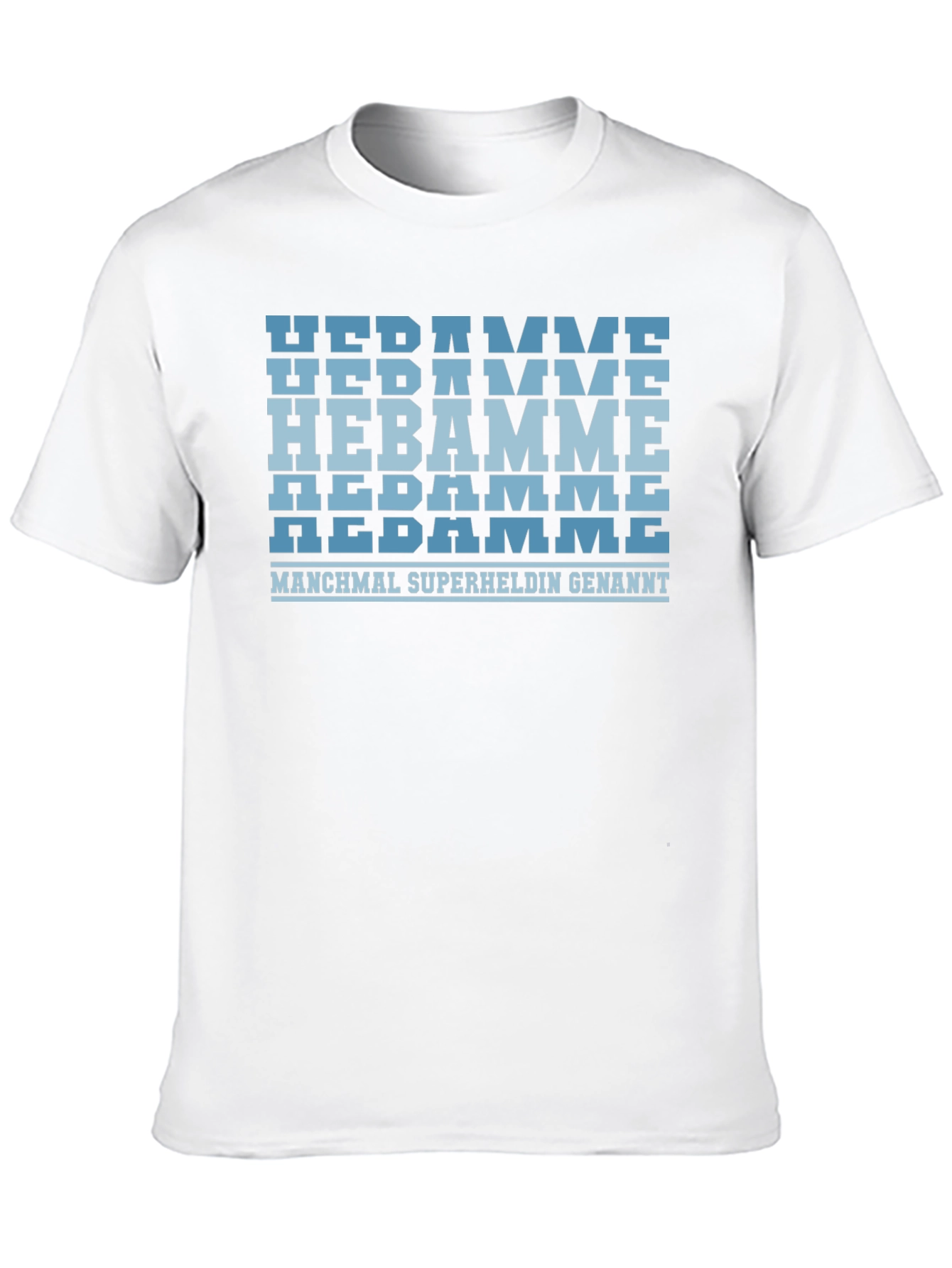 Midwife Superhero German T-Shirt