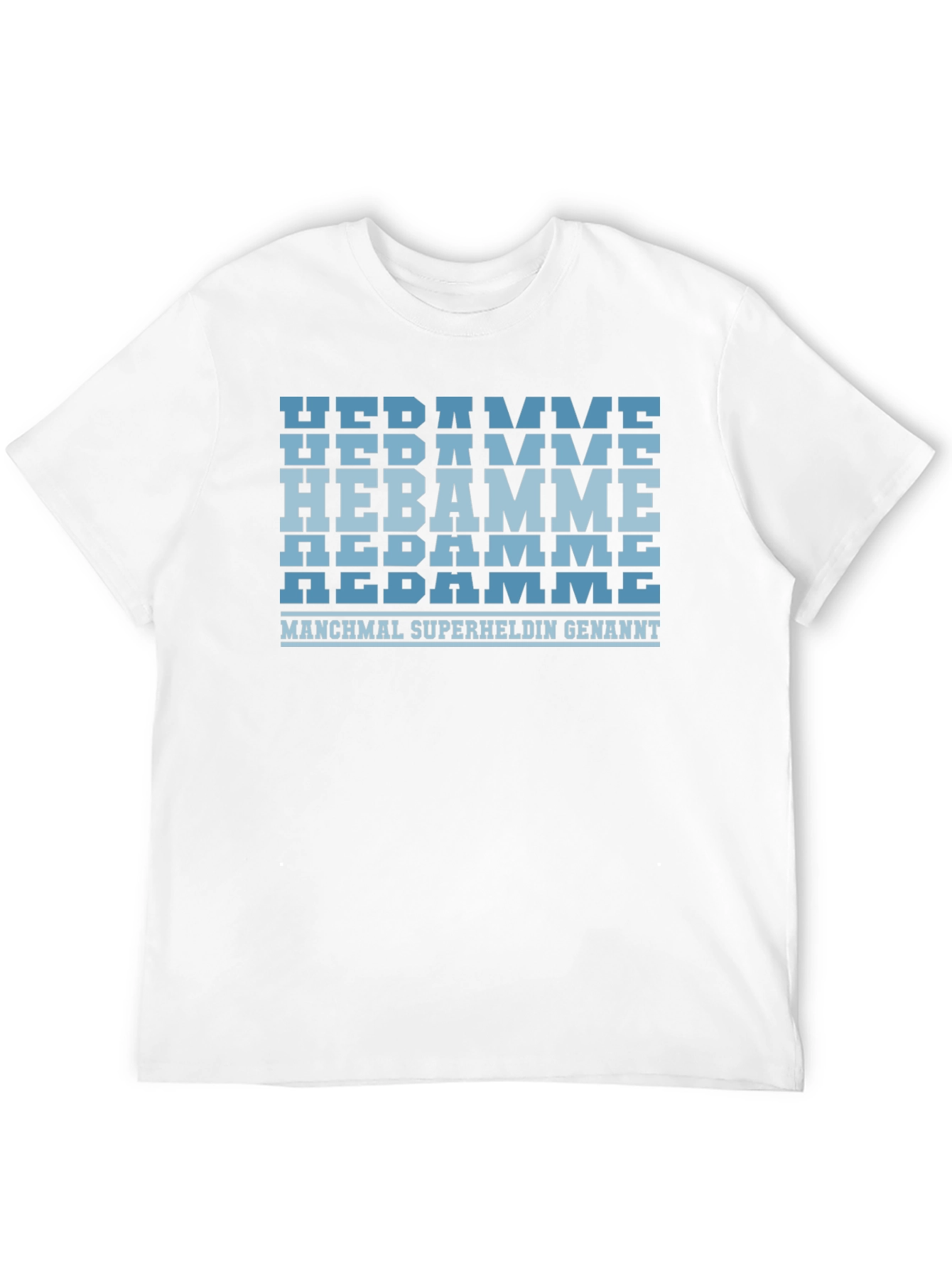 Midwife Superhero German T-Shirt