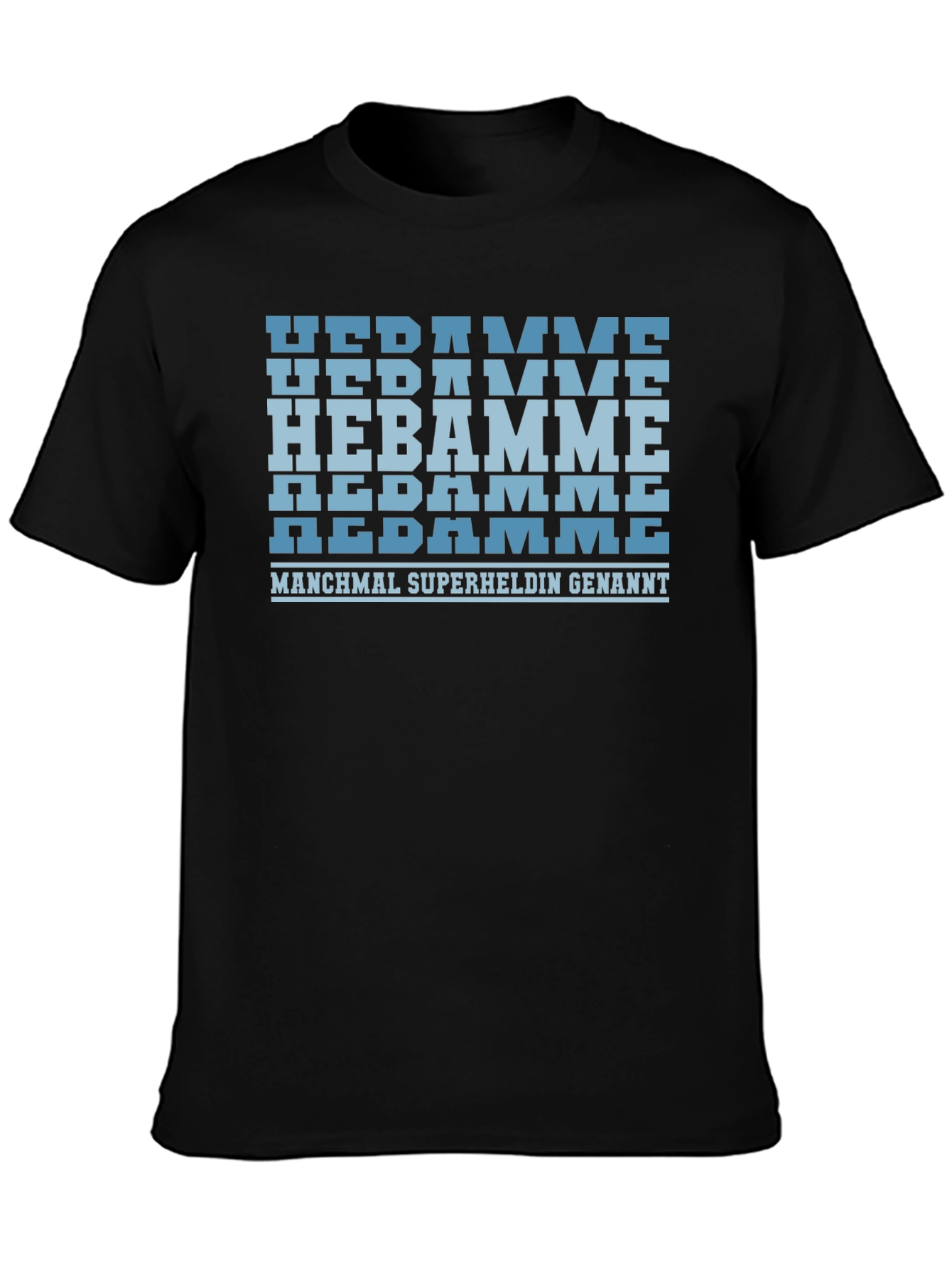 Midwife Superhero German T-Shirt