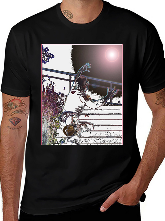 Abstract Graphic T-Shirt