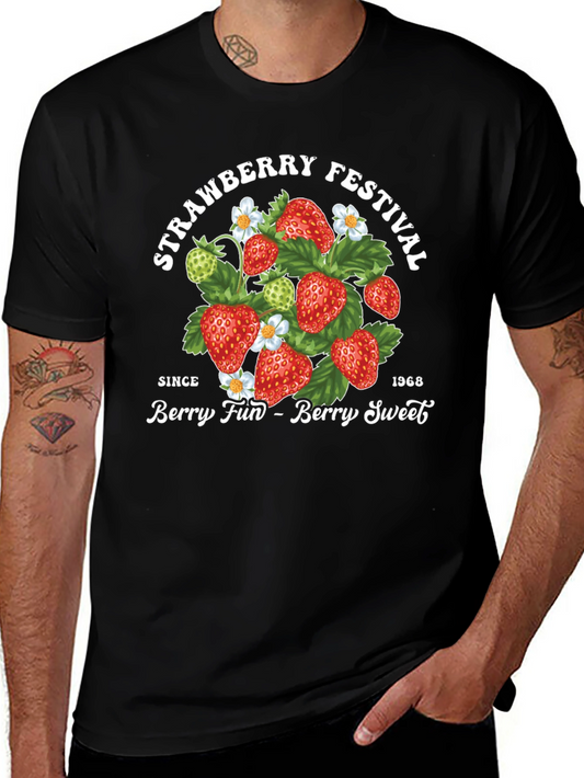 Strawberry Festival Graphic Tee - Berry Fun Berry Sweet!