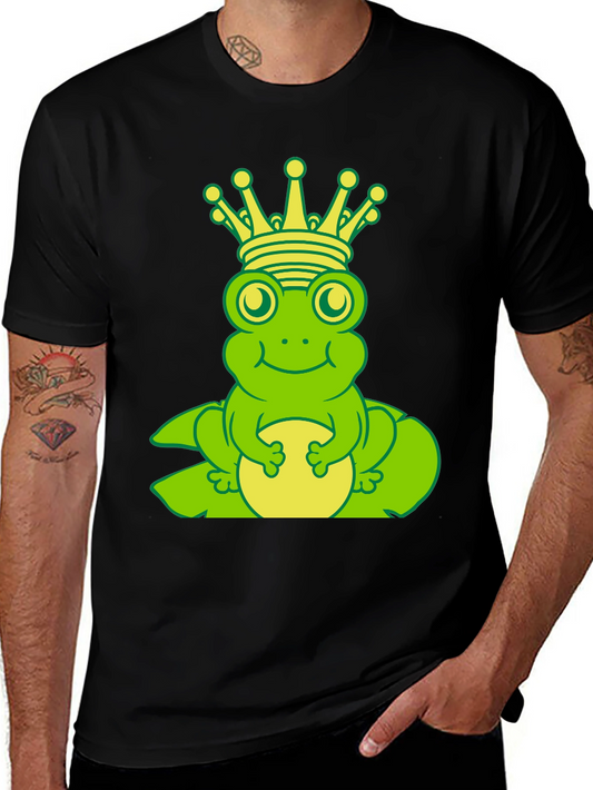 Frog Prince T-Shirt - Royal Amphibian Tee