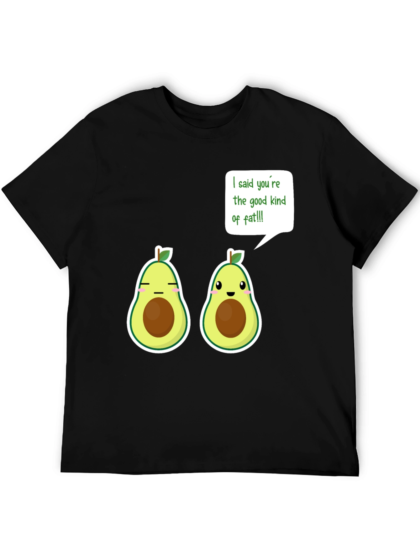 Avocado T-Shirt Good Kind of Fat Cute Graphic