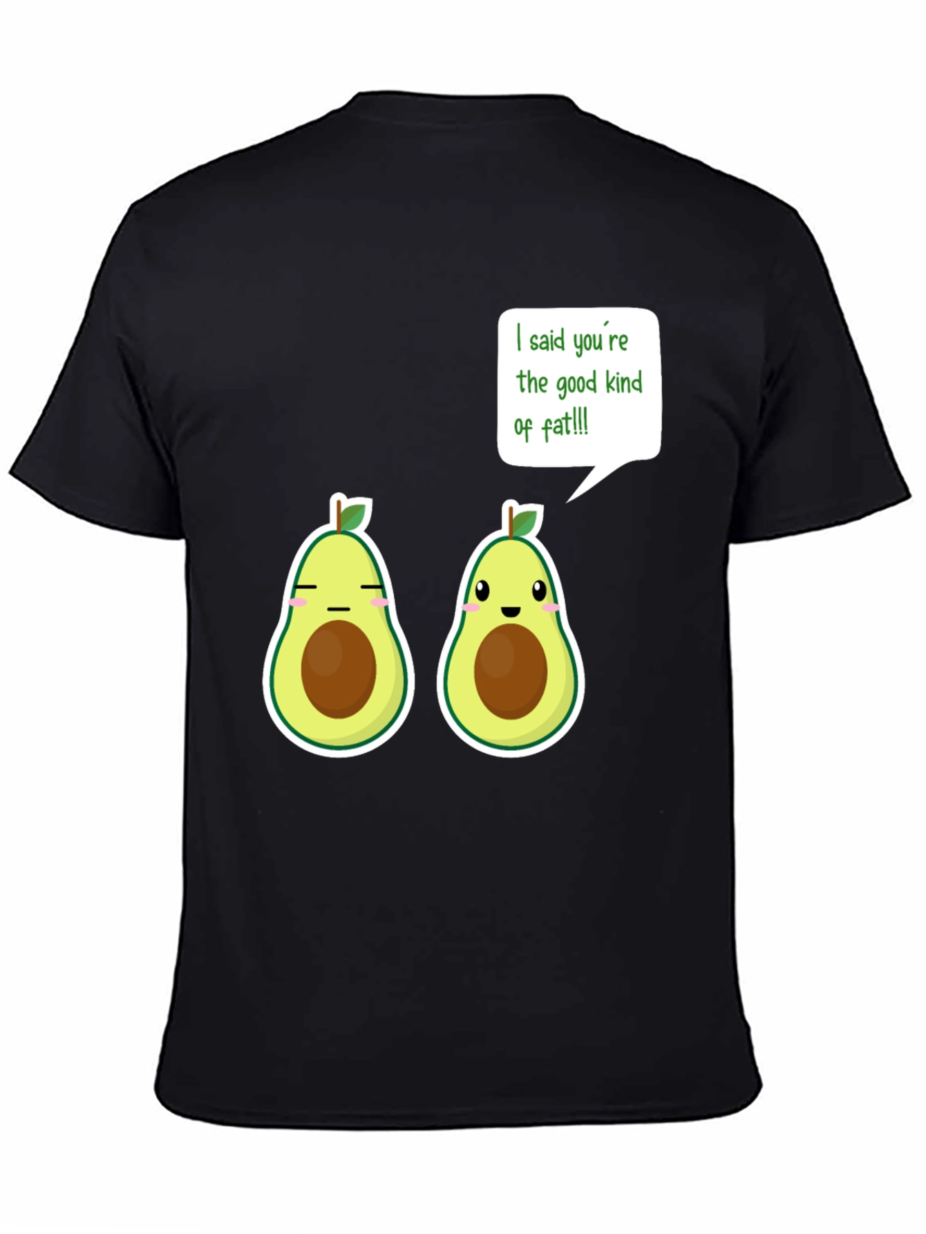 Avocado T-Shirt Good Kind of Fat Cute Graphic