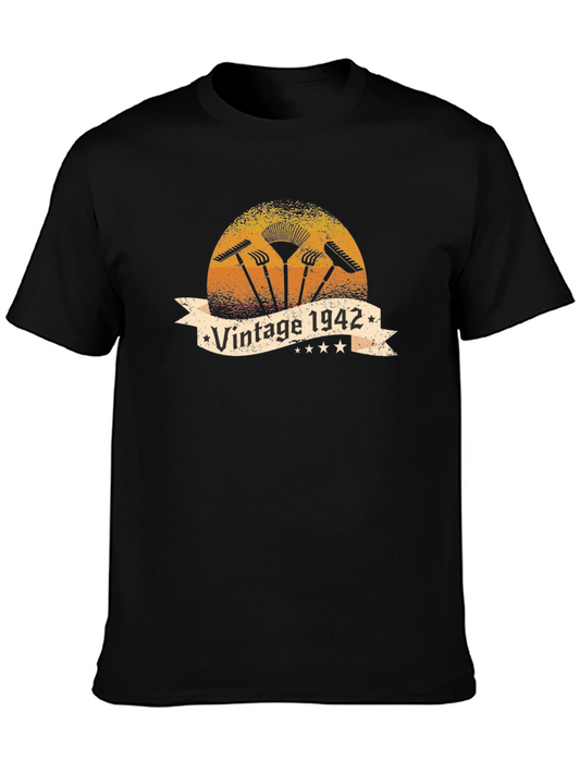 Vintage 1942 Gardening Tool T-Shirt