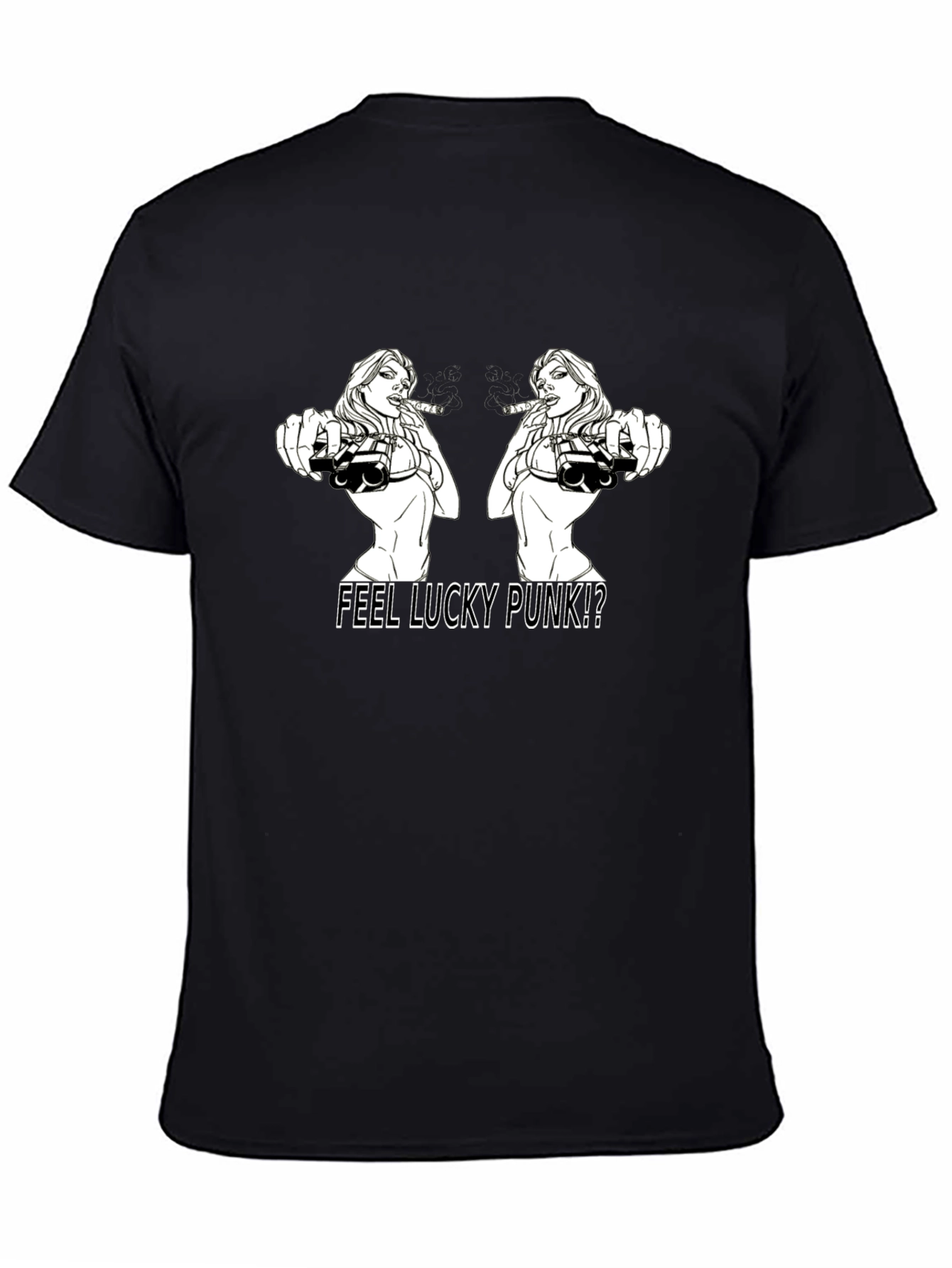 Feel Lucky Punk Graphic T-Shirt