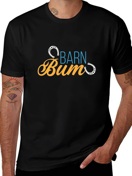 Barn Bum Horseshoe Graphic T-Shirt