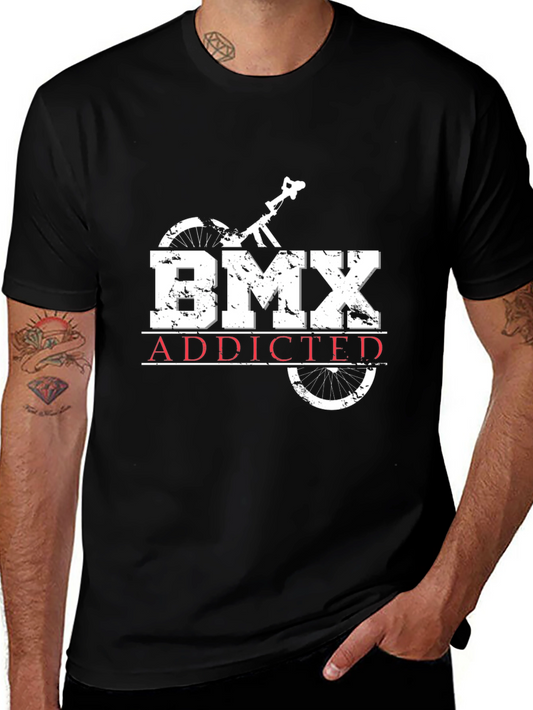 BMX Addicted Black T-Shirt
