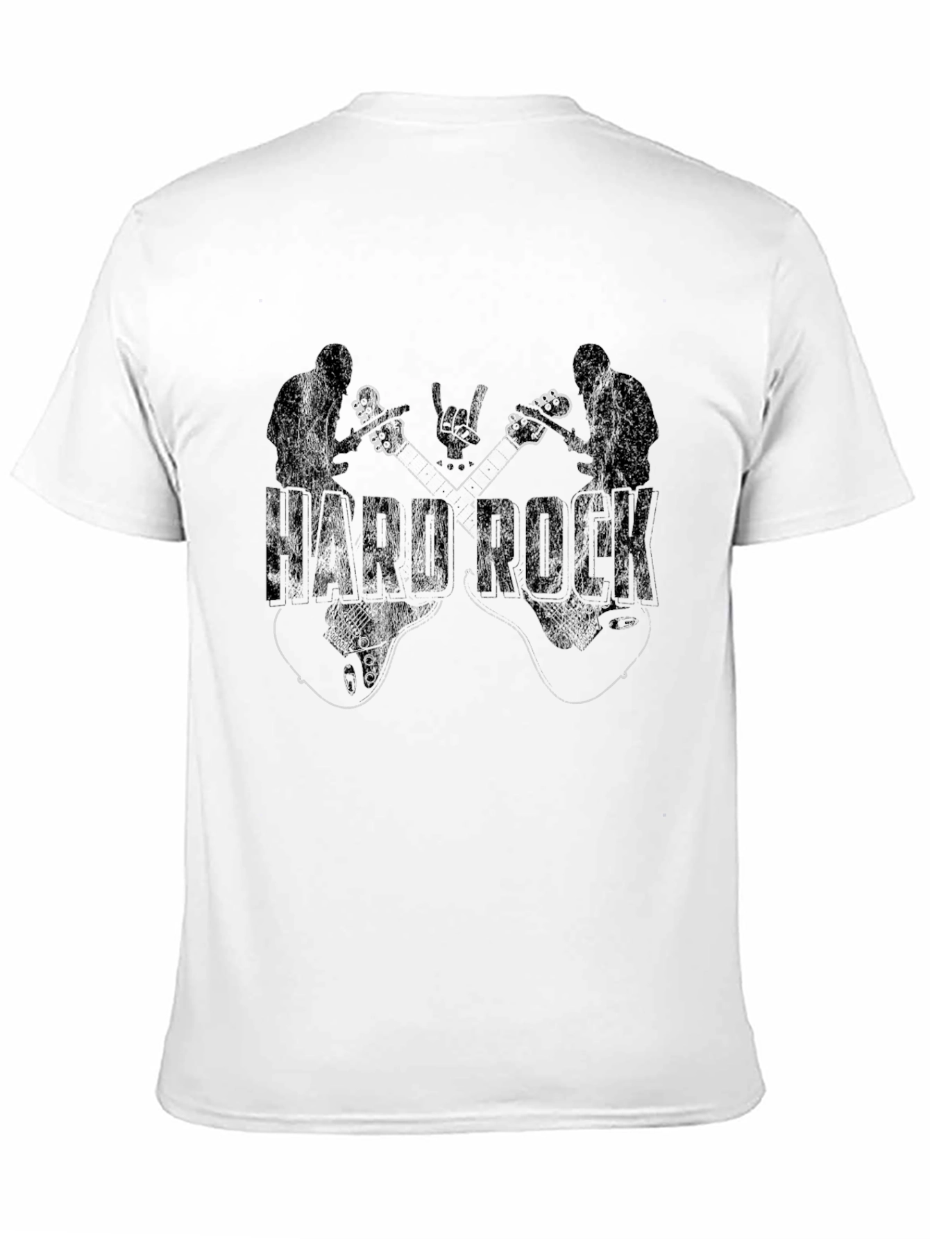 Hard Rock Guitar Graphic T-Shirt