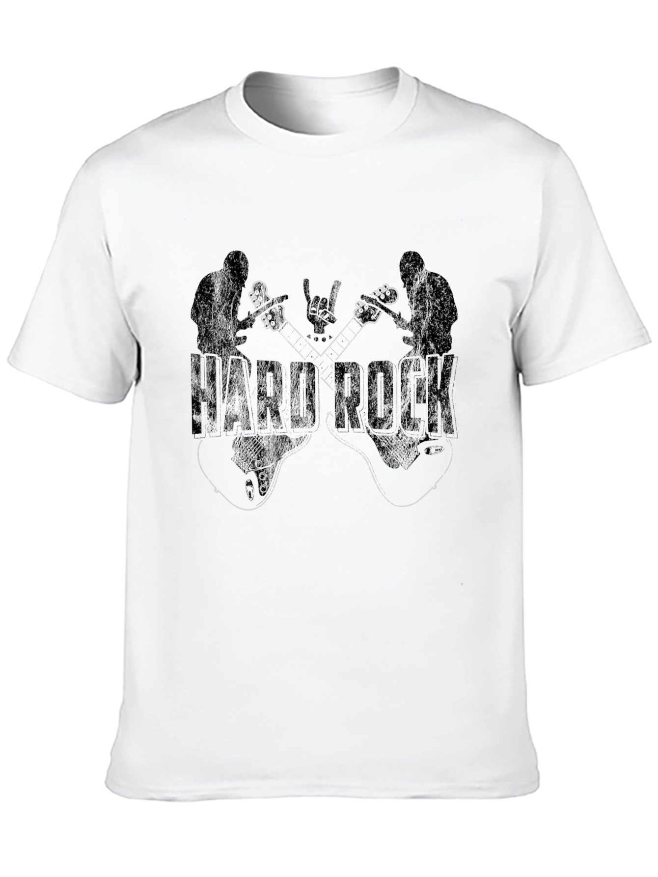 Hard Rock Guitar Graphic T-Shirt