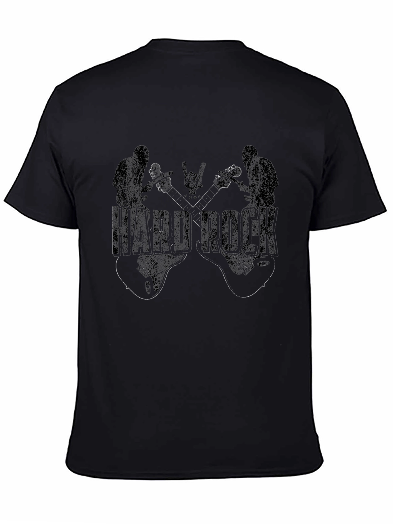 Hard Rock Guitar Graphic T-Shirt
