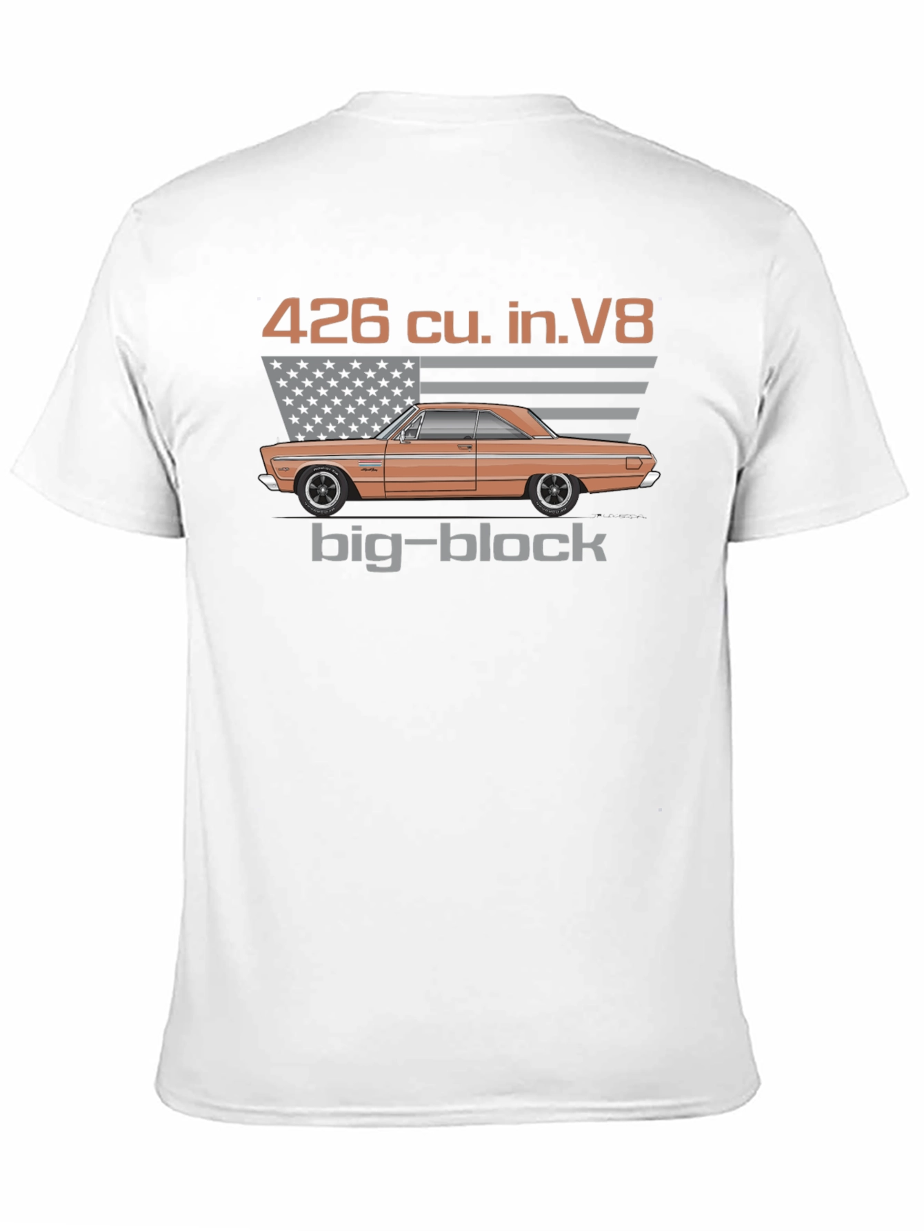 426 Big Block V8 Car Graphic T-Shirt