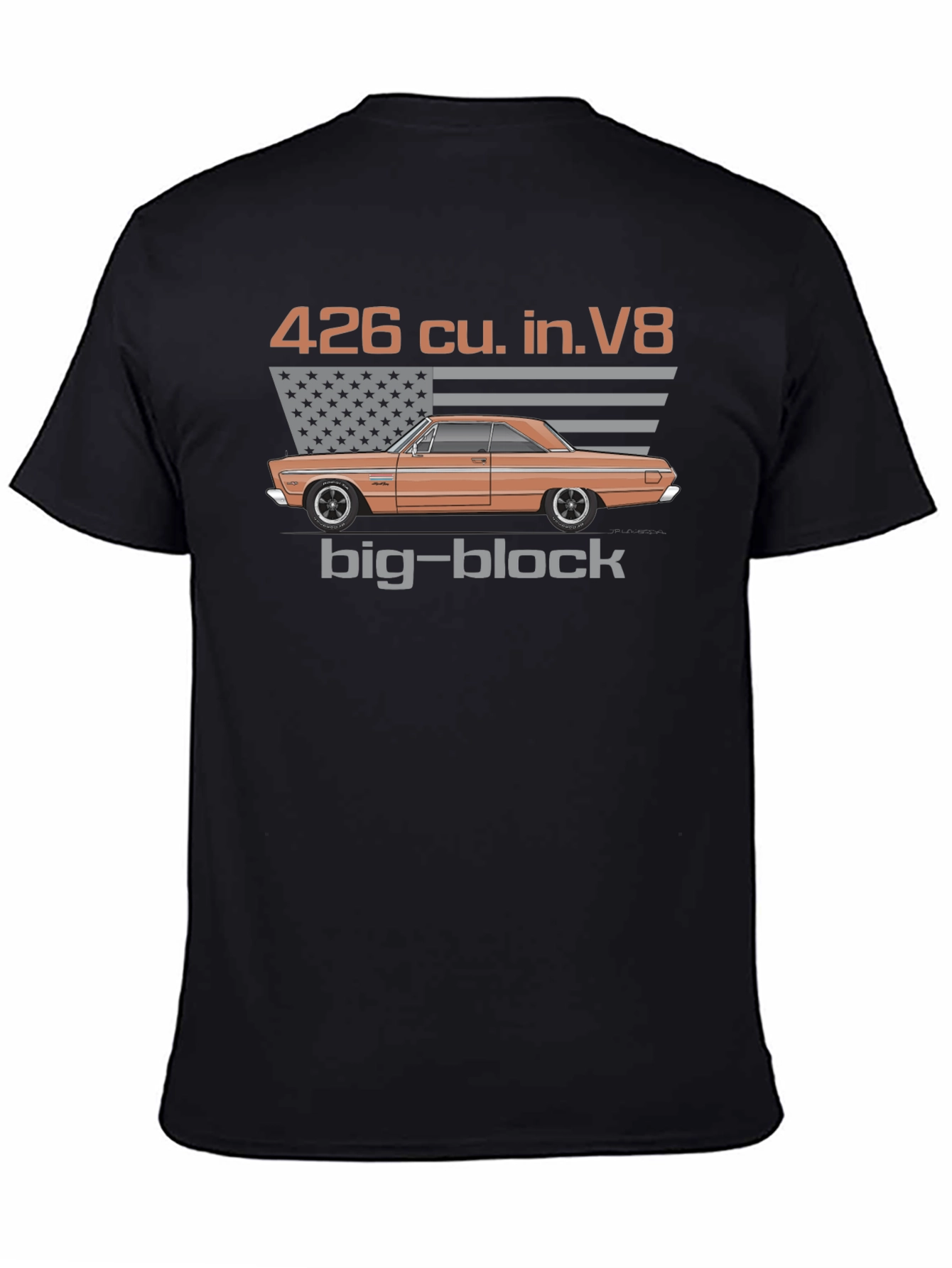 426 Big Block V8 Car Graphic T-Shirt