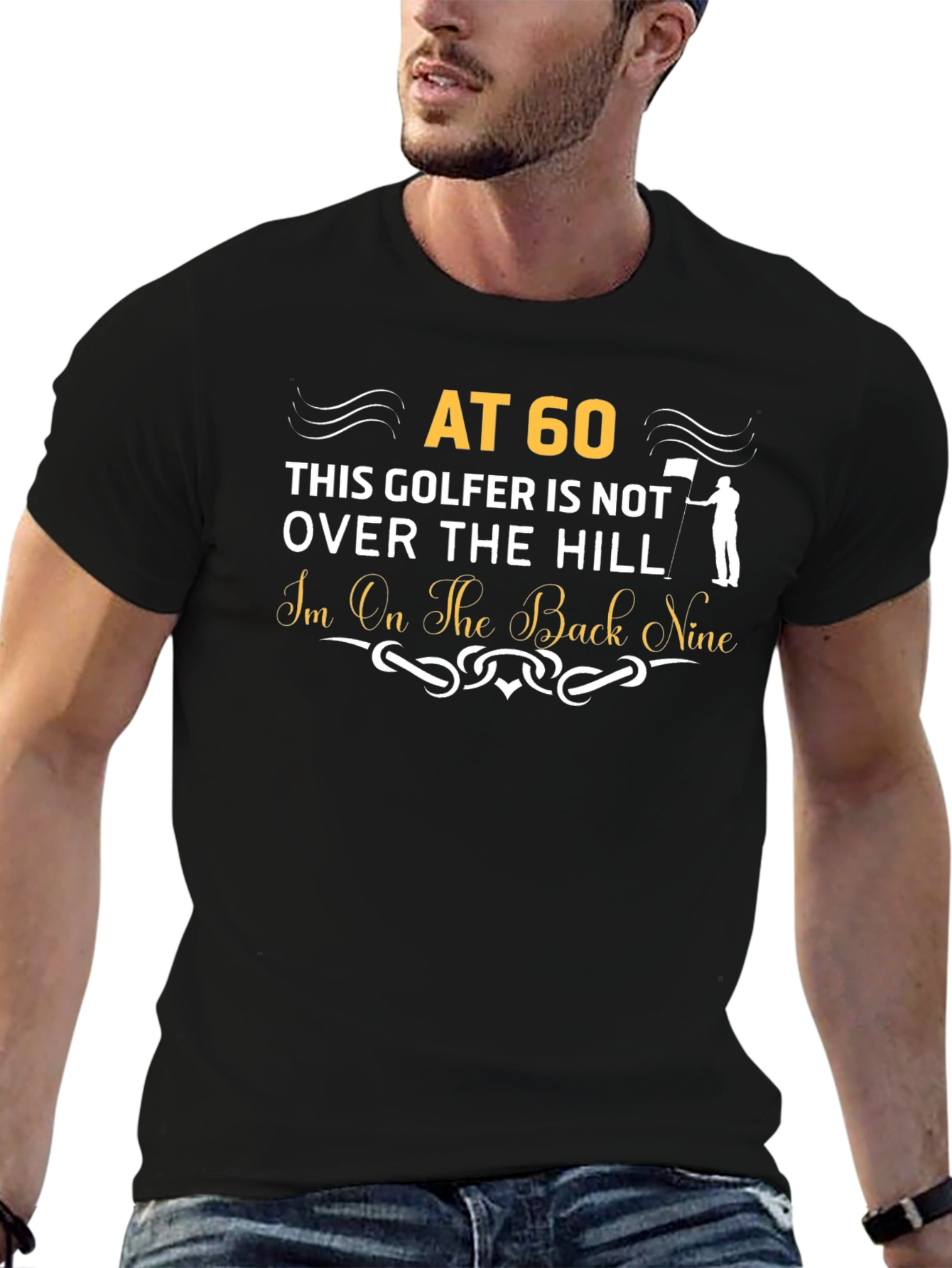 60th Birthday Golfer T-Shirt: Back Nine