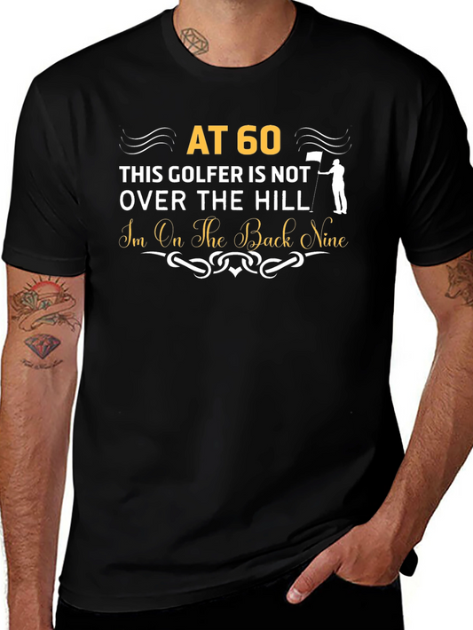 60th Birthday Golfer T-Shirt: Back Nine