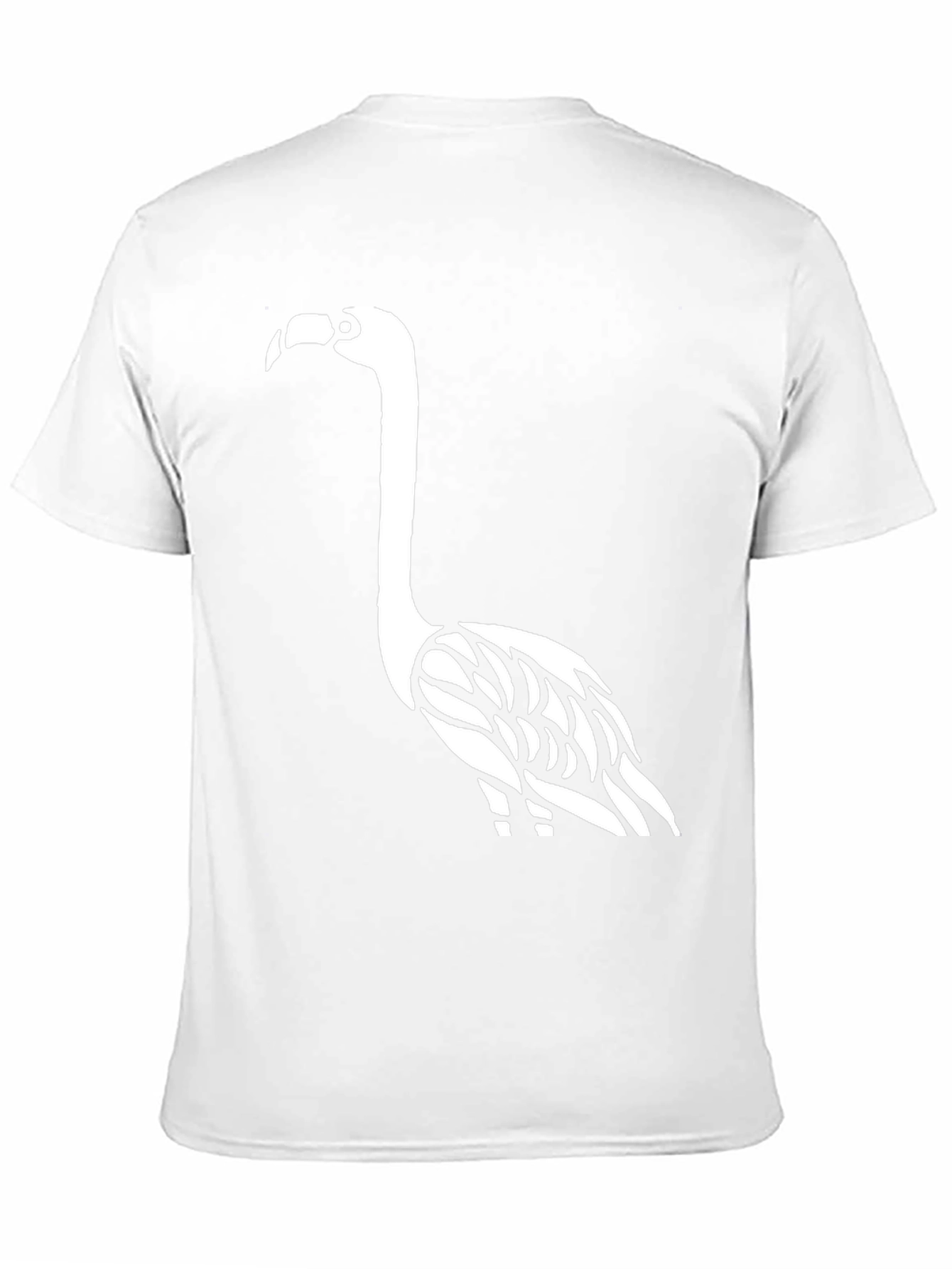 Flamingo Graphic Tee - Trendy Black Cotton Shirt