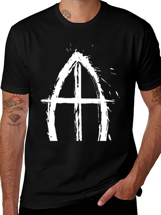 Grunge Symbol Black T-Shirt