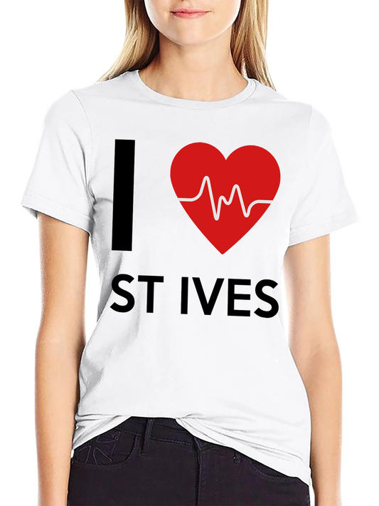 I Heart St Ives T-Shirt - Stylish Graphic Tee