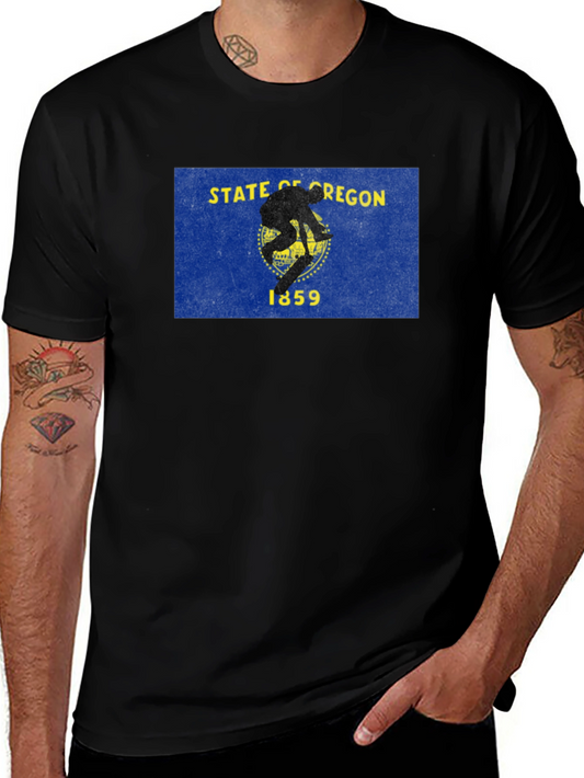 Oregon State Flag Graphic T-Shirt