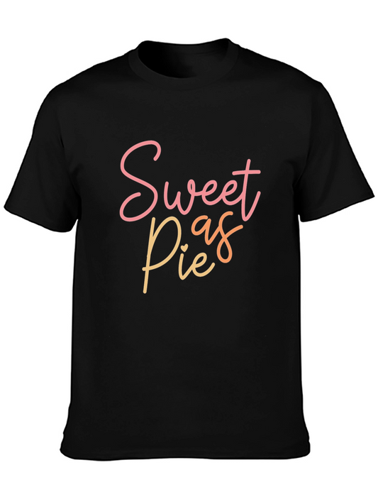 Sweet as Pie Black Graphic Tee
