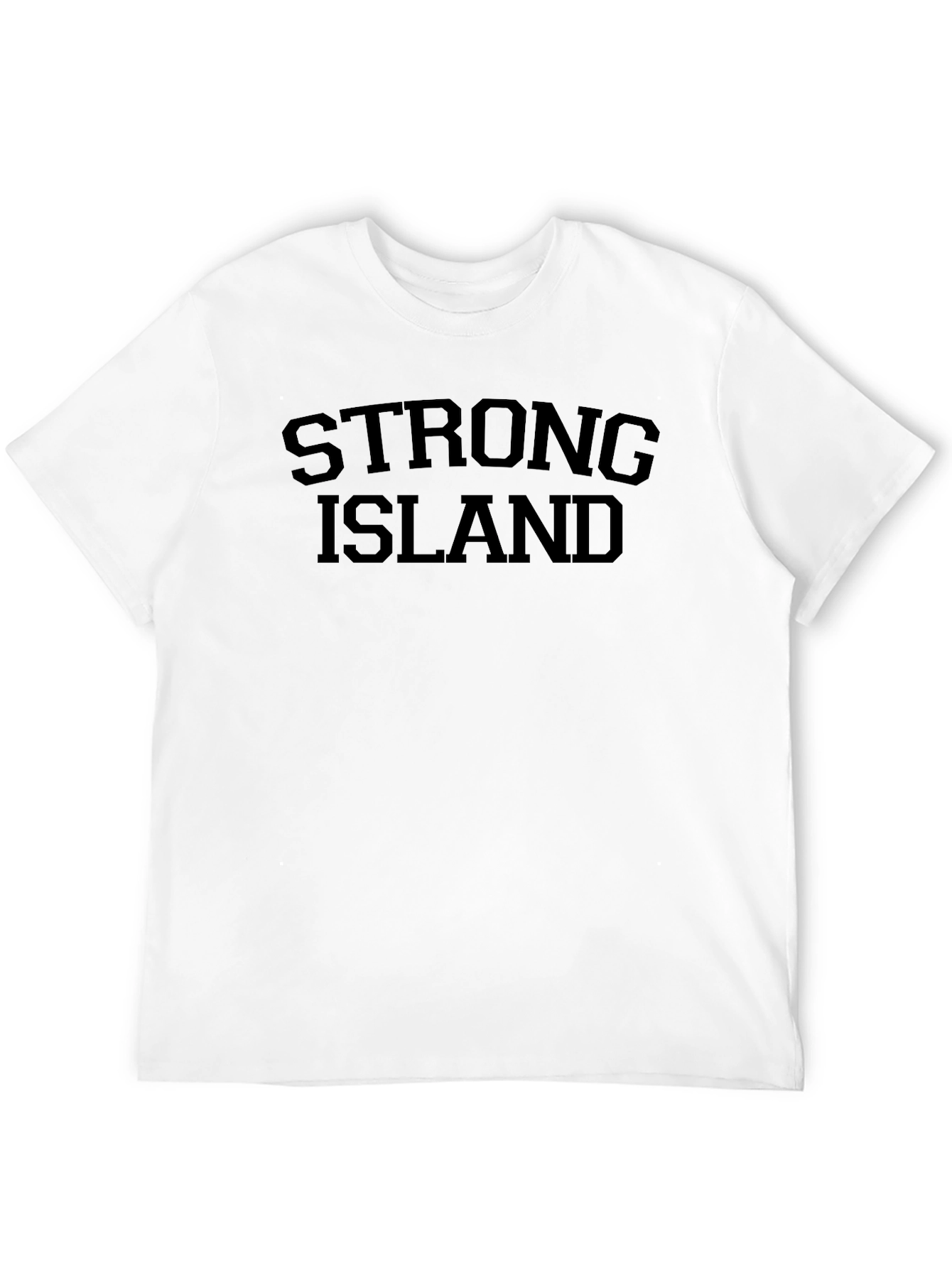 Strong Island T-Shirt - Black Graphic Tee
