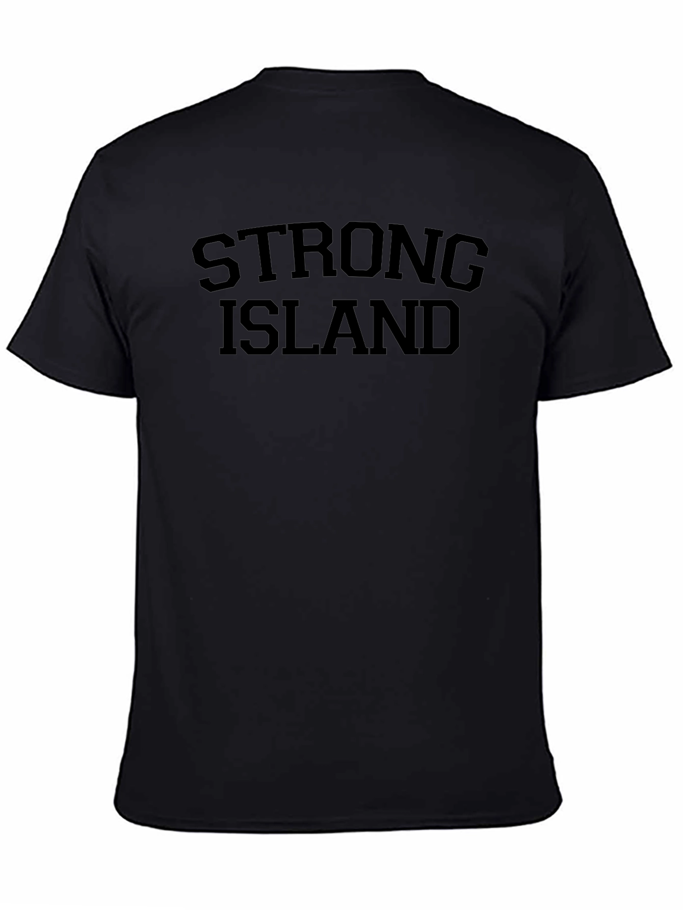 Strong Island T-Shirt - Black Graphic Tee