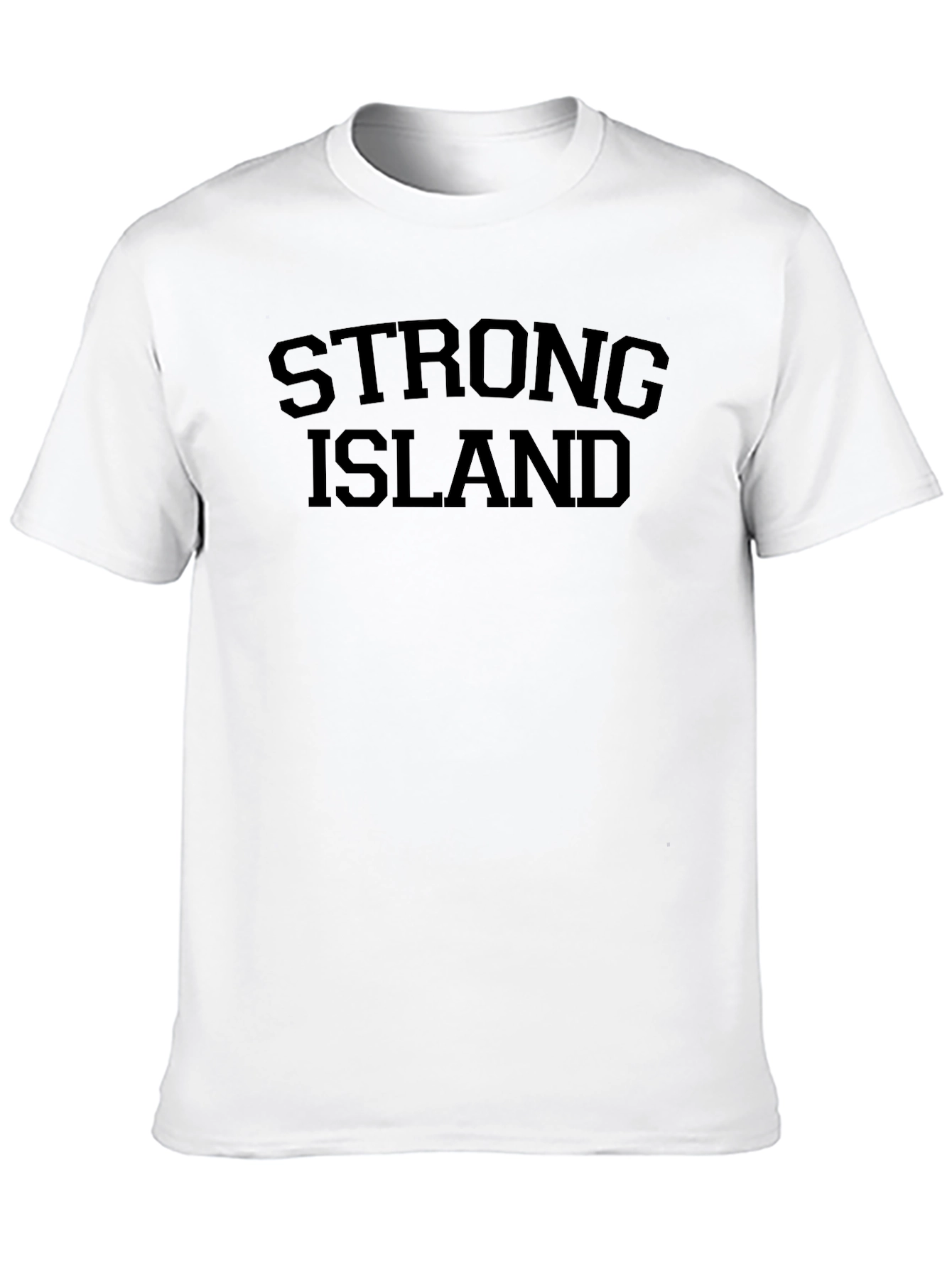 Strong Island T-Shirt - Black Graphic Tee
