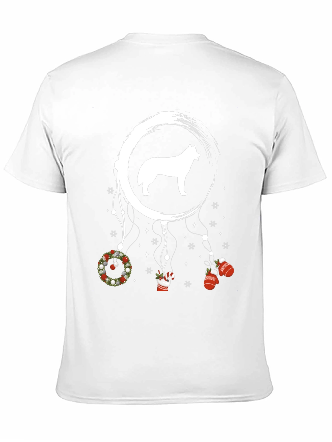 Husky Dreamcatcher Christmas T-Shirt