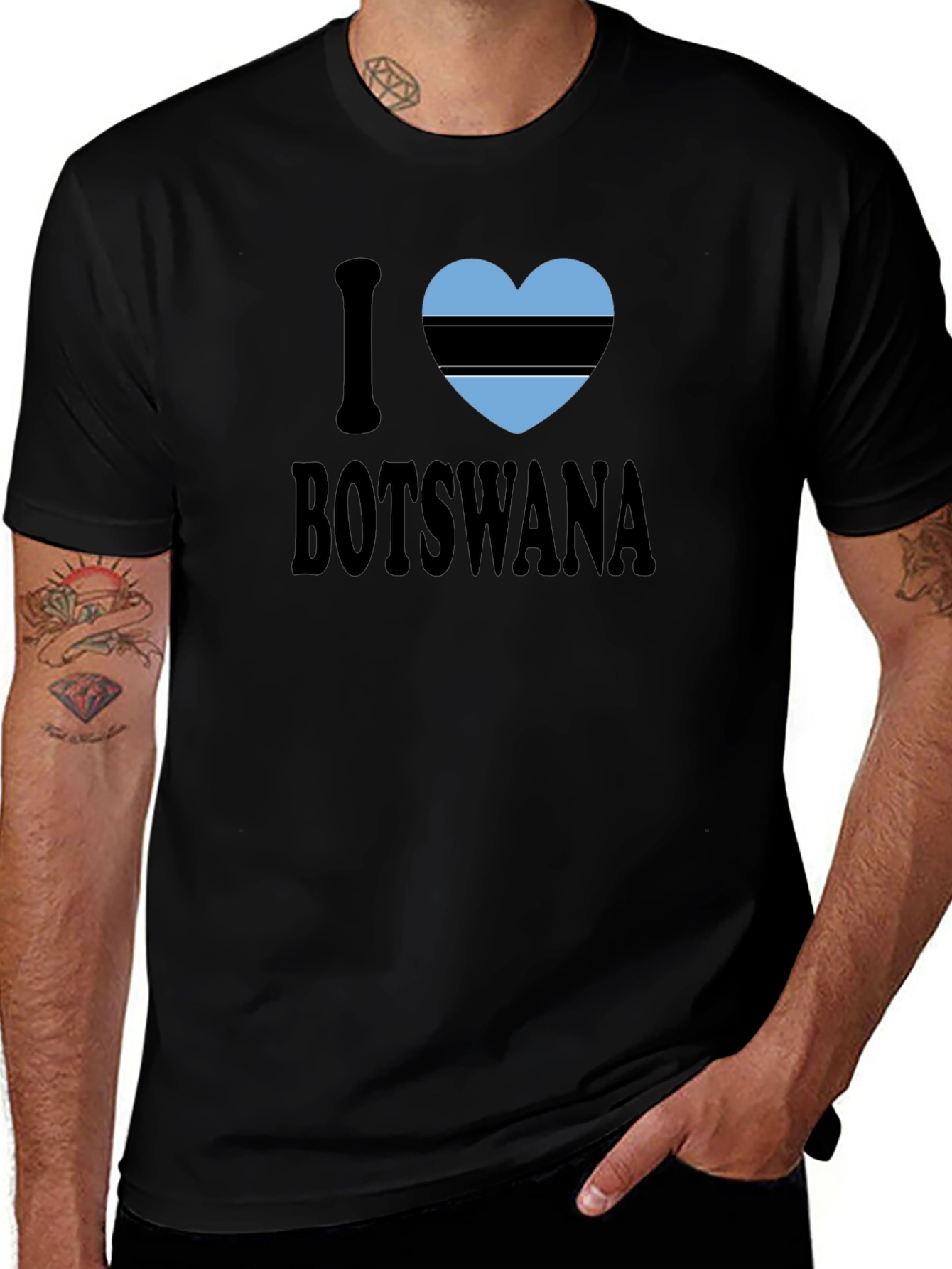 I Love Botswana T-Shirt