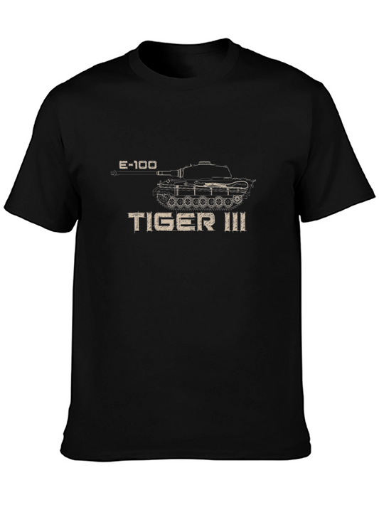 E-100 Tank Tiger III Graphic T-Shirt
