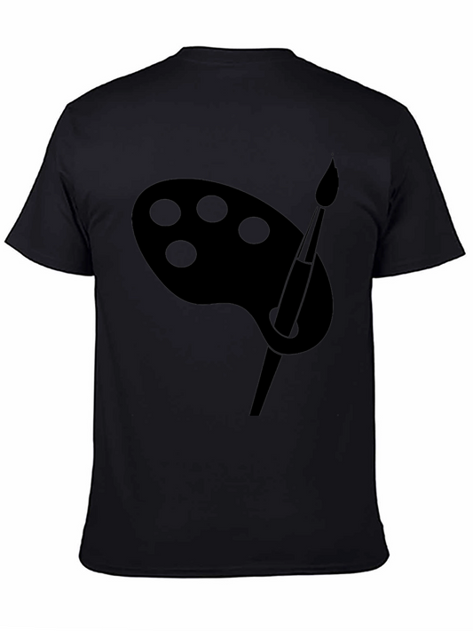 Artist Palette T-Shirt - Black