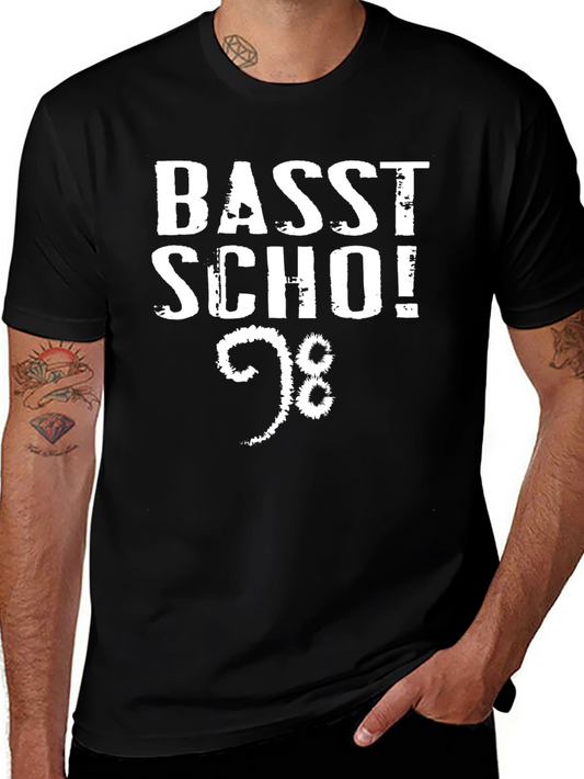 Basst Scho! 98 Black Graphic Tee
