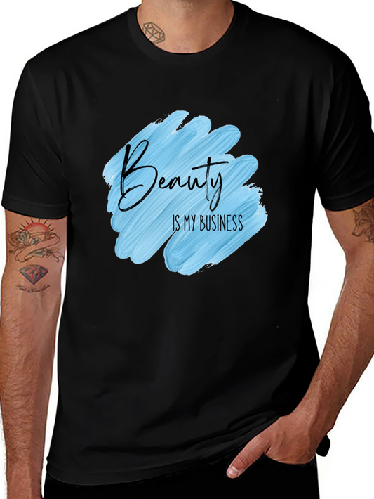 Beauty is My Business Black Graphic Tee