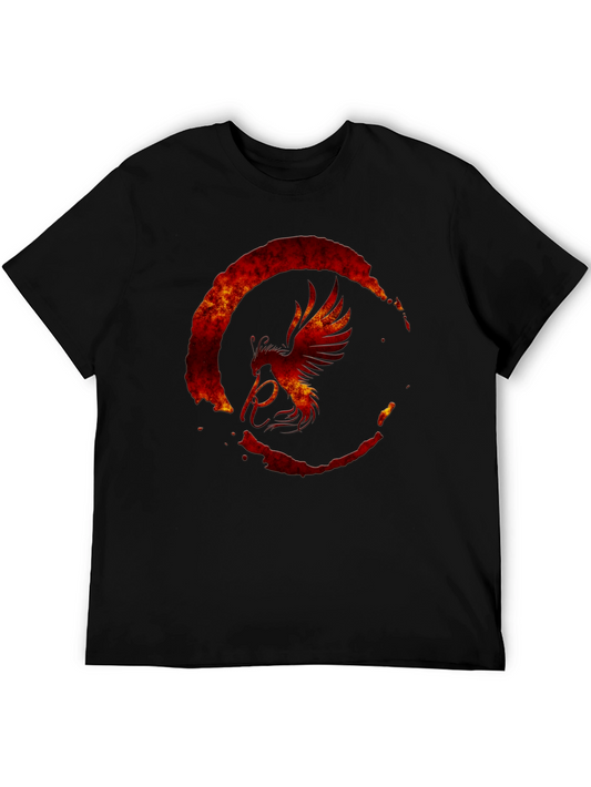 Phoenix Fire Graphic T-Shirt