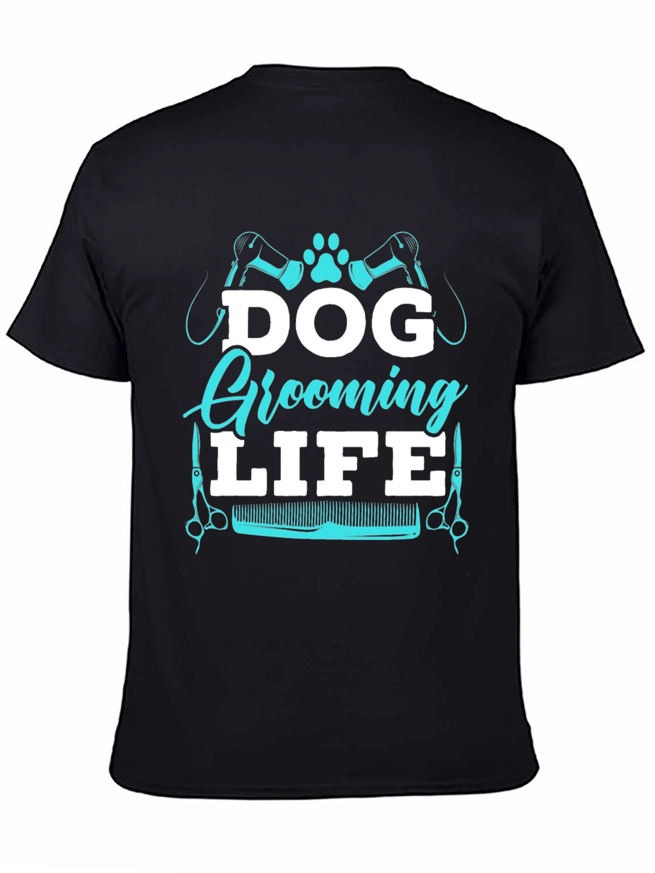 Dog Grooming Life Tee - Stylish Pet Lovers Apparel
